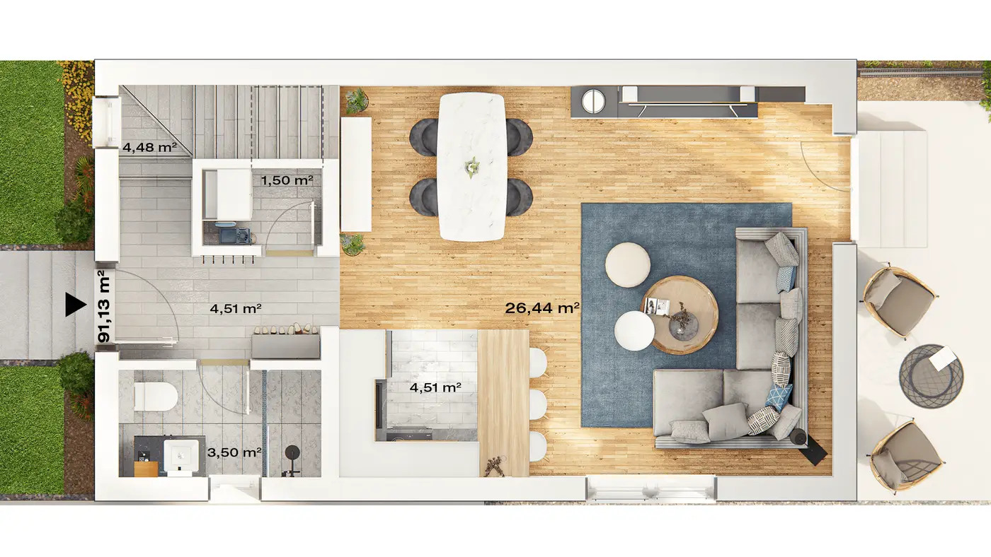 stan na prodaju Novi Sad 91m2 504584