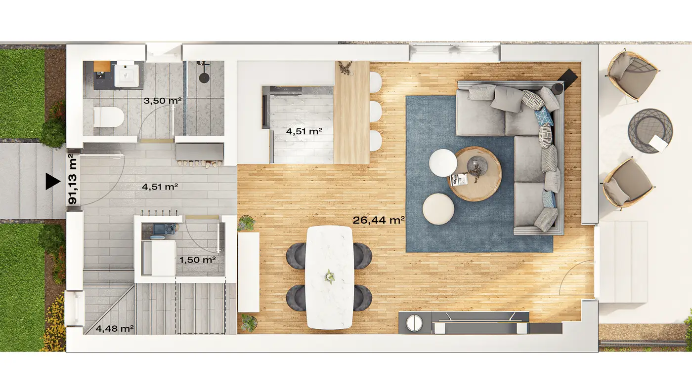 stan na prodaju Novi Sad 91m2 504587