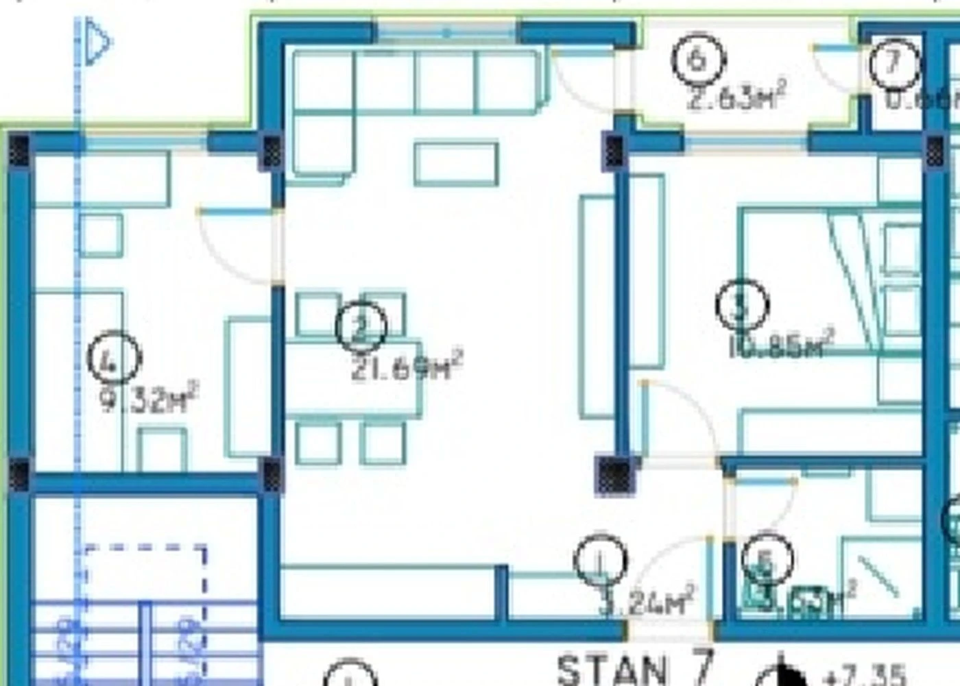stan na prodaju Futog 51m2 490373
