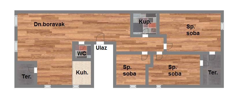 stan na prodaju Novi Sad, 73m2 501264