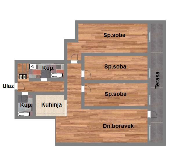 stan na prodaju Novi Sad, 78m2 503777