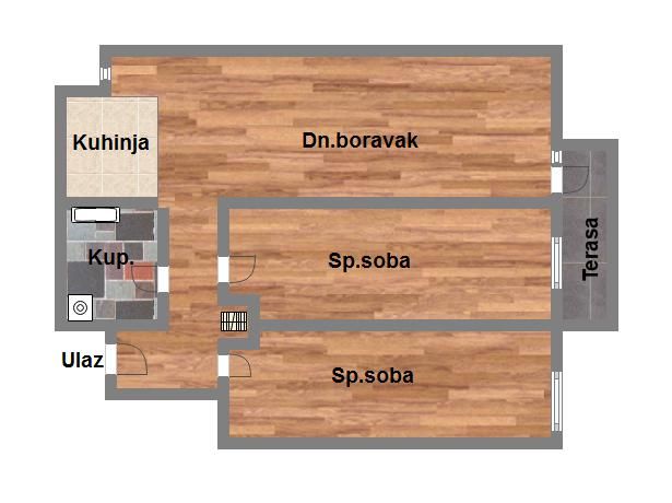 stan na prodaju Novi Sad, 59m2 503781